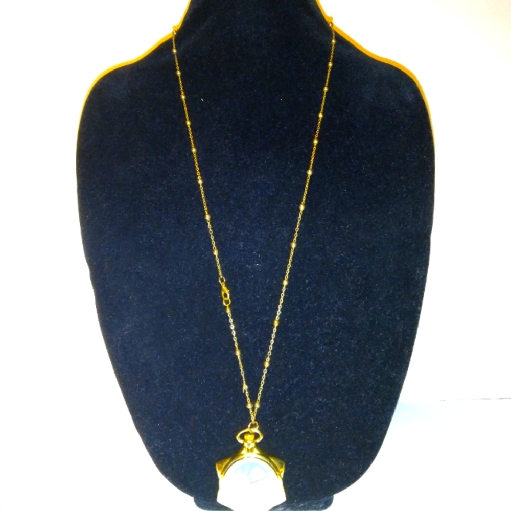 Stopwatch Star Of David Sky Necklace Chain
